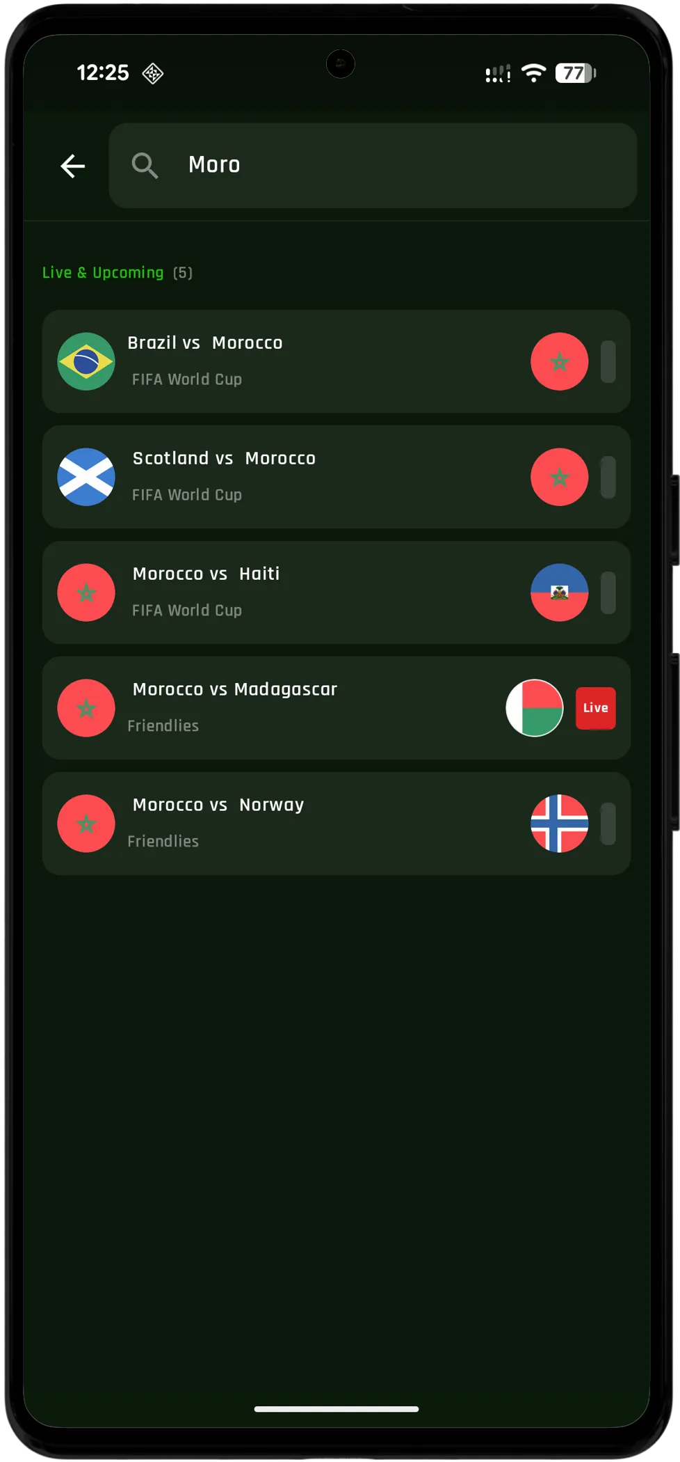 Soccery TV screenshot